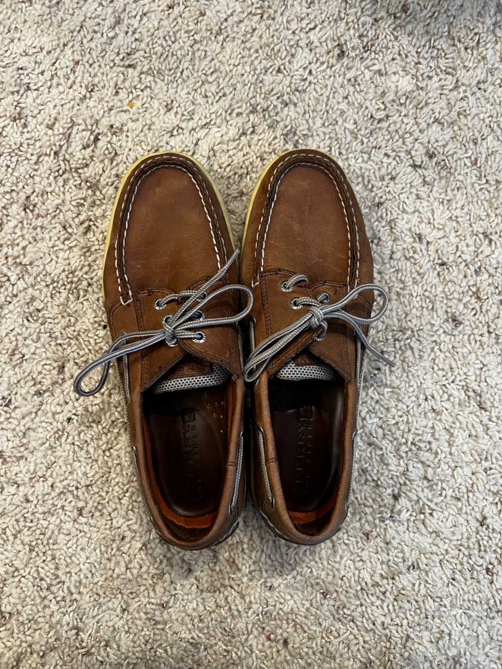 Men’s Sperry Bilifish 3 eye Boat Shoes Size 9